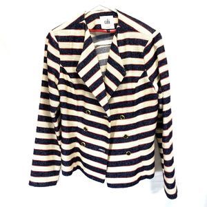 CAbi Multicolor Striped Blazer